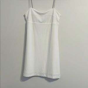 Elegant White Slip Dress